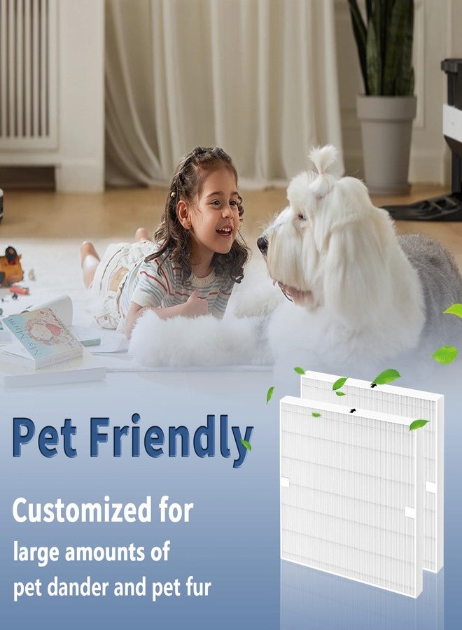 Funmit 2 Pack AP-1512HH True HEPA Replacement Filter for Coway Airmega AP-1512HH and Airmega 200M Series Air Purifiers (AP-1512HH, AP-1512HH-FP, AP-1518R, AP-1519P) by Funmit, Compared to Part # 3304899 - Image 3