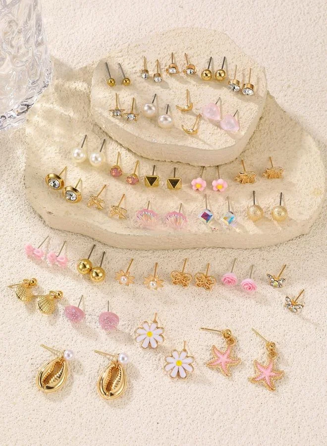 Take Two Set of 30 - Assorted Stud Earrings