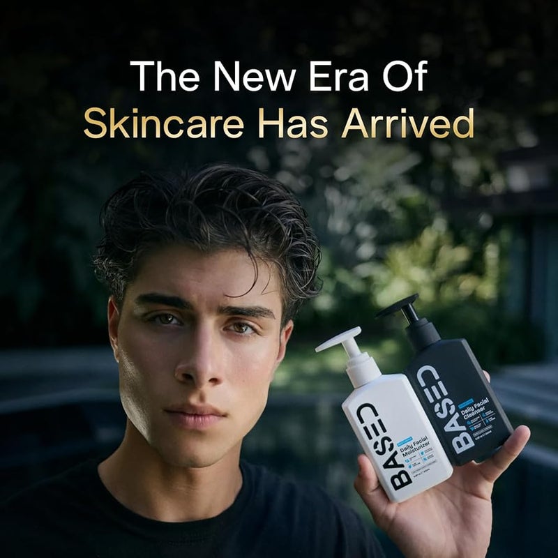 Based Bodyworks BASED Daily Skincare Duo | Purifying Face Wash + Restoring MoisturizButter | Built For All Skin Types | High-PButterformance Ingredients | Science-Backed Formula - Image 2