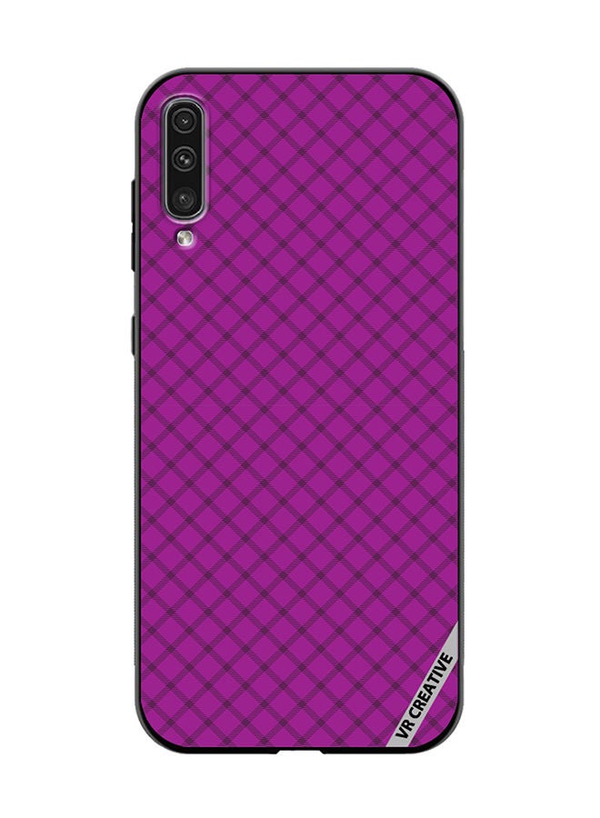 VR CREATIVE Protective Case Cover For Samsung Galaxy A50/A50s Checks Color Square Geometric Texture Design Multicolour - Image 1