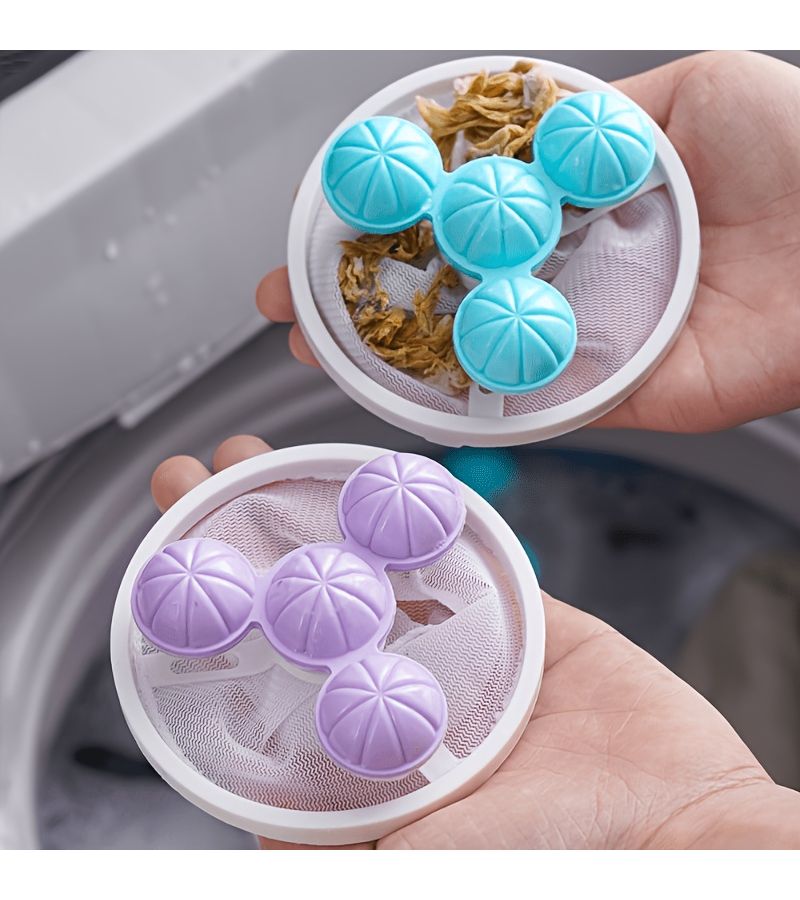 3pcs Floating Hair Collector Set Random Color For Cleaning And Filtration - Image 2