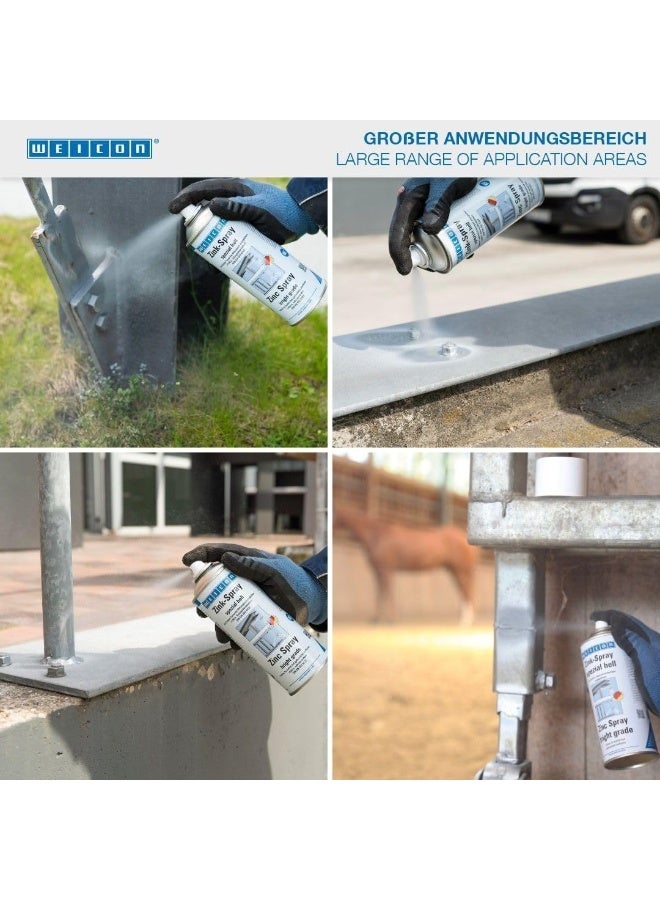 Weicon Zinc Spray Bright Grade - Image 2