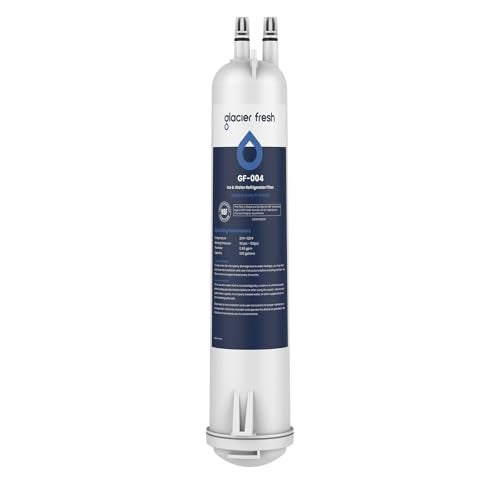 GLACIER FRESH EDR3RXD1 Refrigerator Water Filter, Compatible with 4396841, KAD3RXD1, WHR3RXD1, 4396841, 4396710, Filter 3, 46-9083,46-9030, 9030, 9083 Refrigerator Water Filter, 1 Pack - Image 1