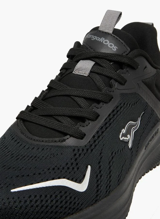 Kangaroos Black Women Lace-Up Sports Shoes for Women | Best Price UAE