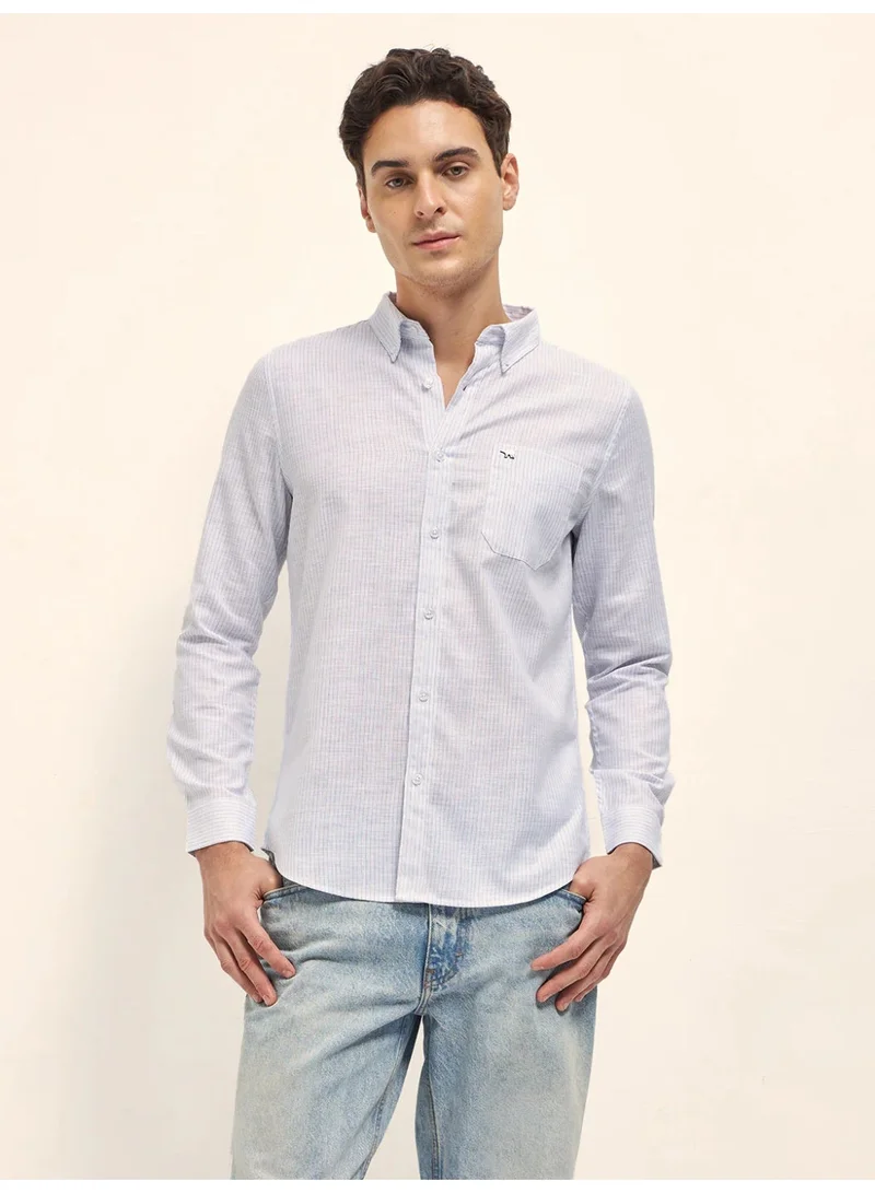 Men’s Long Sleeve Shirt – Classic, Comfortable and Stylish Essential for Work, Travel or Casual Outings