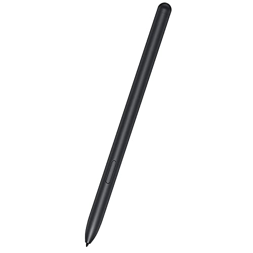 PCTC Tab S7 FE S Pen Replacemen Stylus Pen for Samsung Galaxy Tab S7 FE SM-T730, SM-T733, SM-T736B Touch Pen + Tips/Nibs (Mystic Black) - Image 1