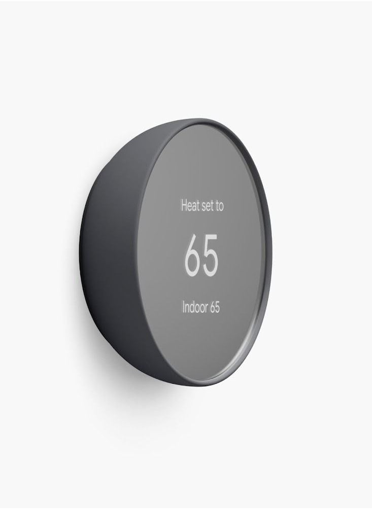 Google Nest 4th Gen Programmable Smart Wi-Fi Thermostat for Home GA02081-US – Charcoal  - Image 3
