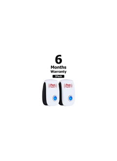 CATANES 2 Pack Of Ultrasonic Pest Repeller Plug in Insects Electronic Pest Repellent Rodent Repellent Indoor Pest Control for Home Kitchen Office With 6 Months Warranty  - Image 2