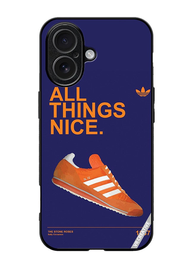 Protective Case Cover For Apple iPhone 17 All Things Adidas Design Multicolour