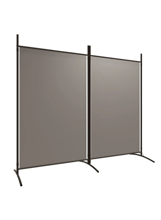 فيداكسل مقسم غرفة 2-ألواح أنثراسيت 175×180 سم قماش 350260 - Image 1