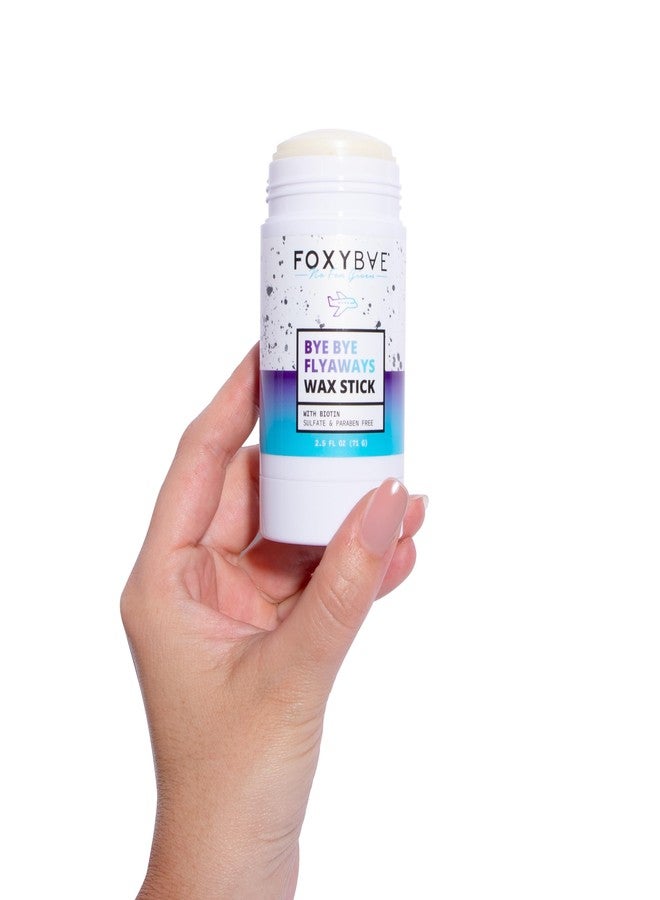 FoxyBae عصا شمع فوكسي باي للشعر - تهدئة الشعر المتطاير والحواف - جل غير دهني لتسريح الشعر - عصا شمع للشعر للنساء والفتيات والأطفال - مع شمع العسل والبيوتين - 2.5 أونصة سائلة - Image 3