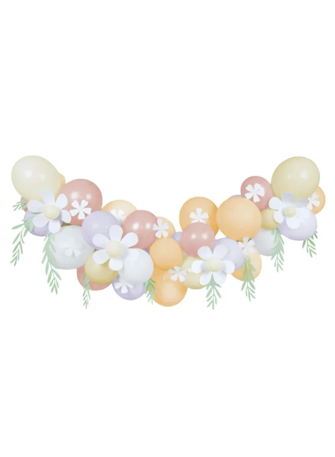 ميري ميري Pastel Daisy Balloon Garland