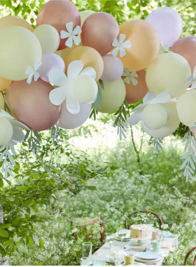 ميري ميري Pastel Daisy Balloon Garland