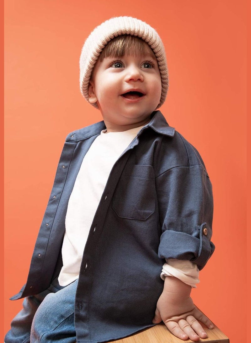 DeFacto BabyBoy Long Sleeve Printed Shirt - Image 2