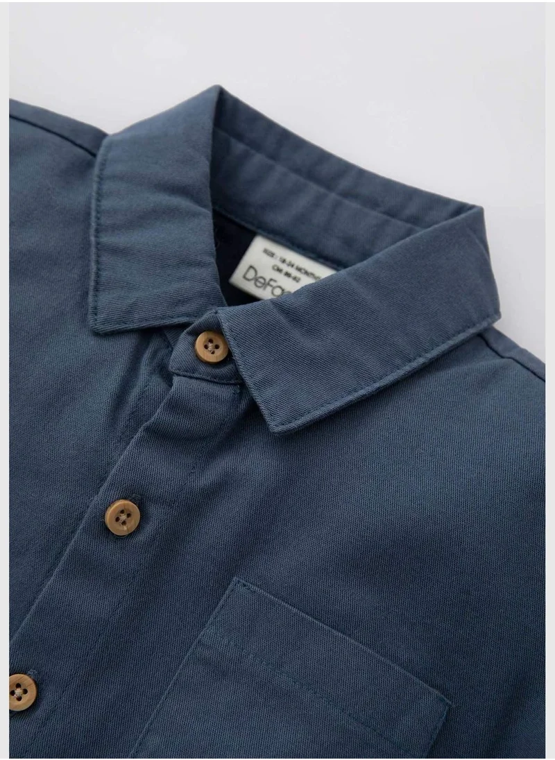 DeFacto BabyBoy Long Sleeve Printed Shirt