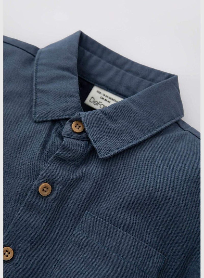 DeFacto BabyBoy Long Sleeve Printed Shirt - Image 5