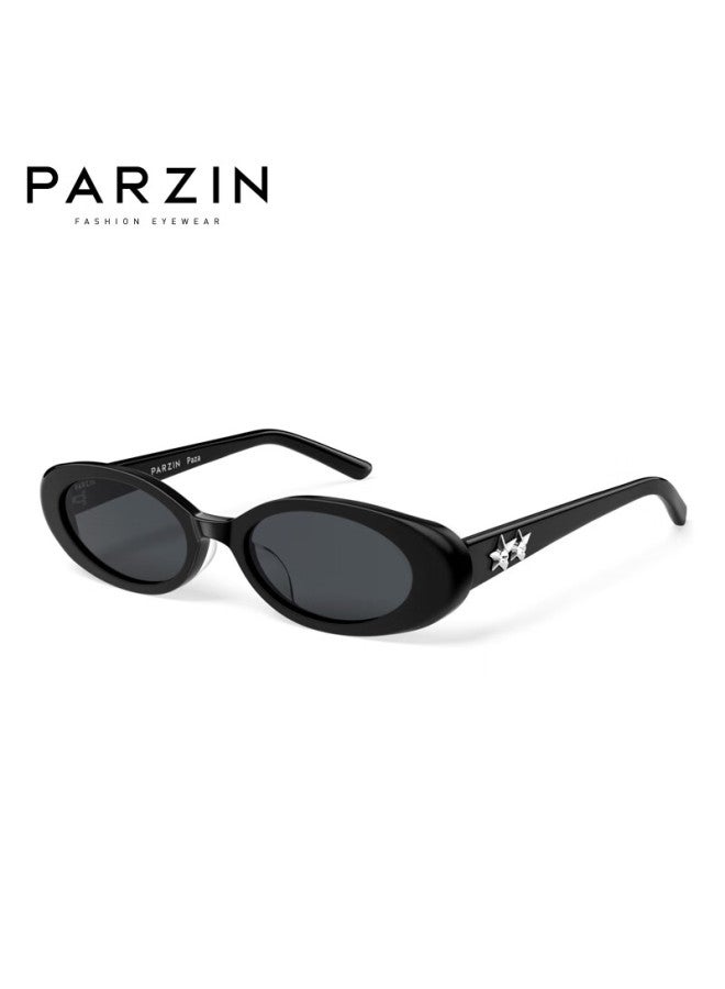 Parzin Paza Series Sungl Retro Narrow Frame Fashion Cat Eye Street Snap Couple Universal Driving Sungl Men And Women 12736 - Image 5