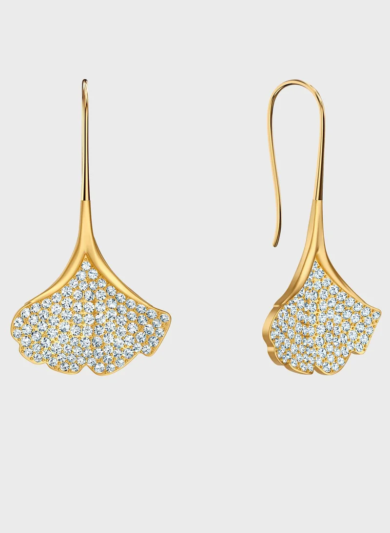 SWAROVSKI Stunning Ginko Drop Earrings