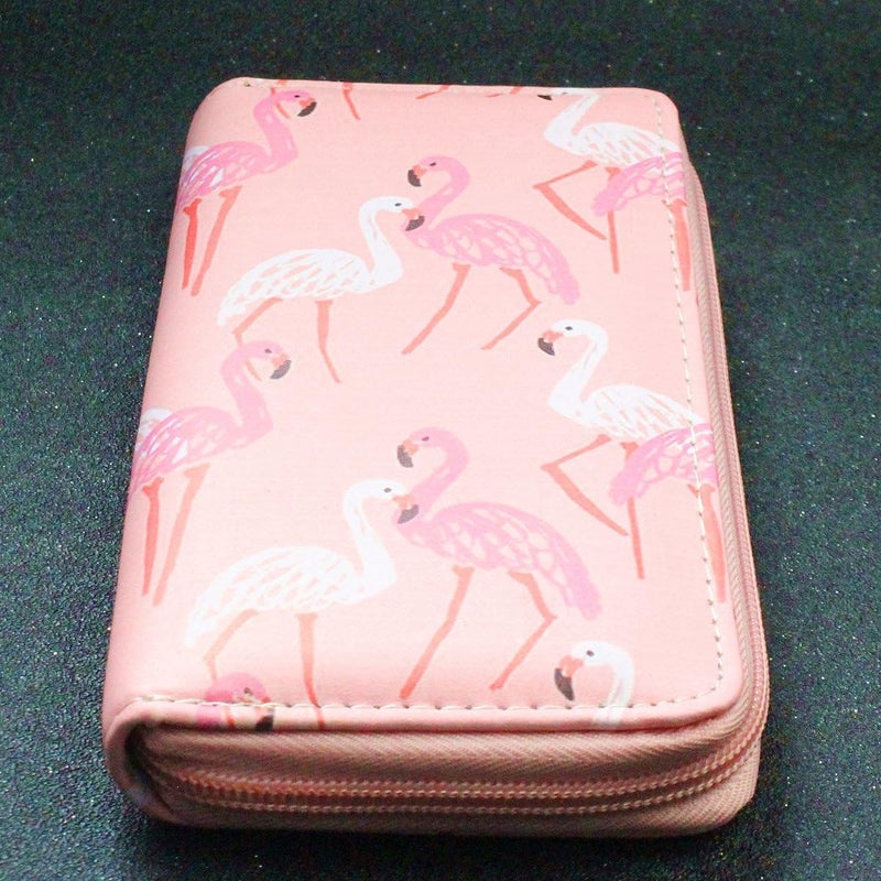 Timlee Cute Flamingo Wallets Long Purse For Girls Women Unicorn Zipper Wallet Christmas Gift(Flamingo Pink) - Image 4