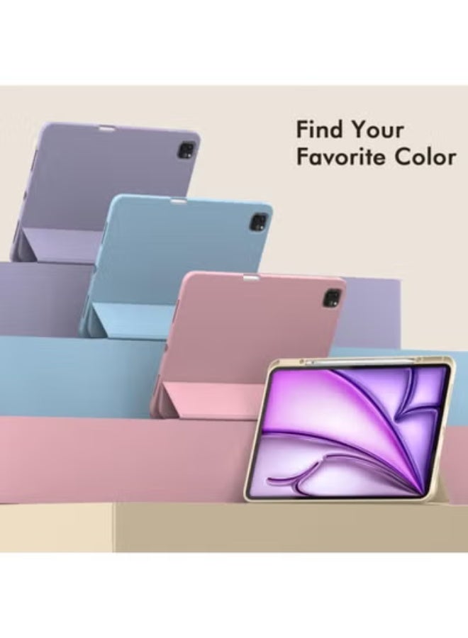 جاجيك iPad Air 13" Case (M2 2024) with Pencil Holder | Smart Magnetic Cover Supports Pencil Pro & USB-C Pencil | Auto Wake/Sleep, Touch ID Compatible, Slim Protective Stand Case - Image 2