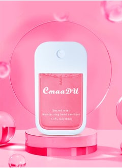 CmaaDu Hand Sanitizer Spray Hydrating Portable Travel Friendly Effective Anti-Bacterial Quick-Drying Perfume Hand Sanitizer to Inhibit Bacteria and Protect Health 38ML  - Image 2