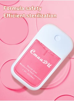 CmaaDu Hand Sanitizer Spray Hydrating Portable Travel Friendly Effective Anti-Bacterial Quick-Drying Perfume Hand Sanitizer to Inhibit Bacteria and Protect Health 38ML  - Image 3