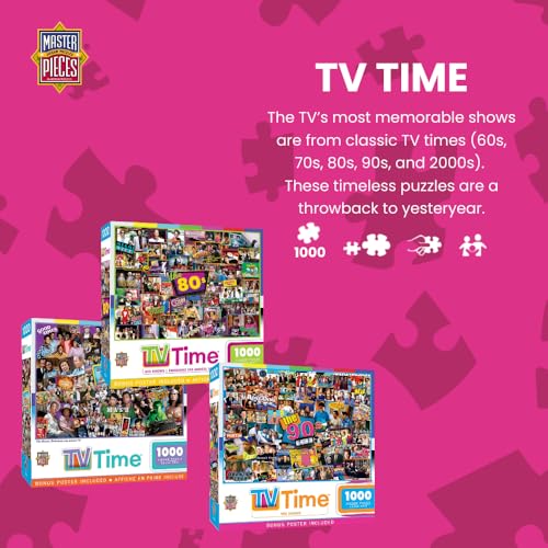 MasterPieces 1000 Piece Jigsaw Puzzle for Adults and Family - 2000's Television Shows - 19.25"x26.75" - Image 2