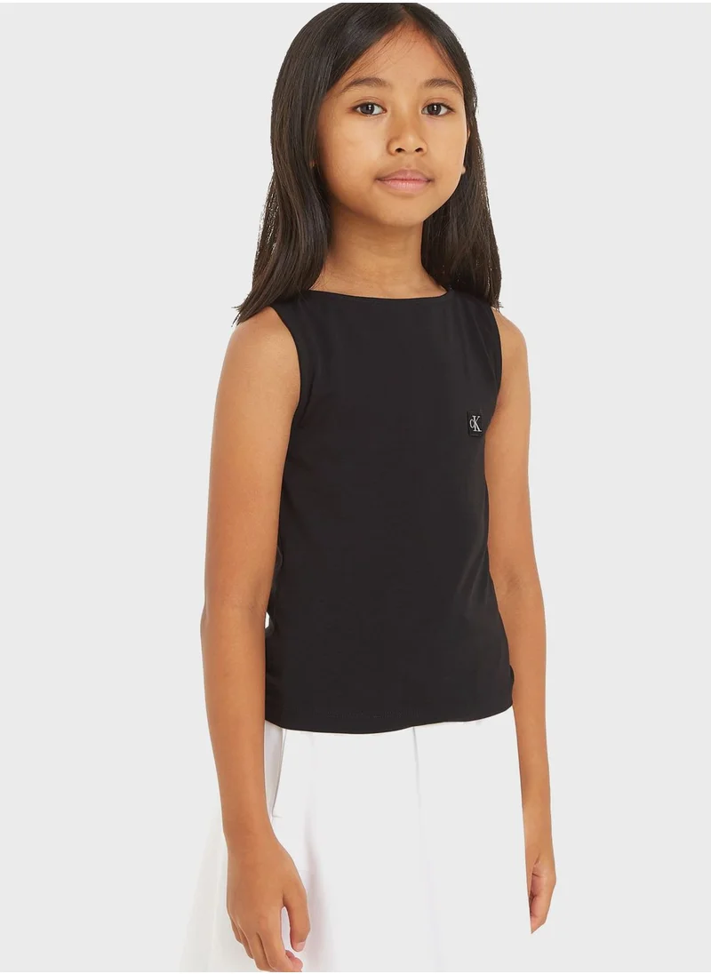 Calvin Klein Jeans Kids Logo Tank Top