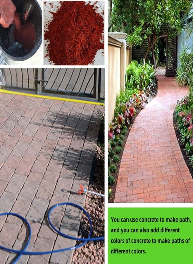 CJGQ Plus Size 19.7"x19.7"x1.7" Concrete Molds Walk Maker Reusable Path Brickform Stepping Stone Paver Lawn Patio Yard Garden DIY Walkway Pavement Moulds （Irregular Bricks） - Image 4