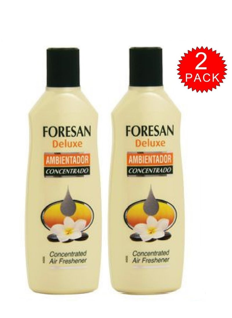 FORESAN - 2 Bottles concentrated air freshener deluxe 125 ml for bathrooms and all over the house - Image 1