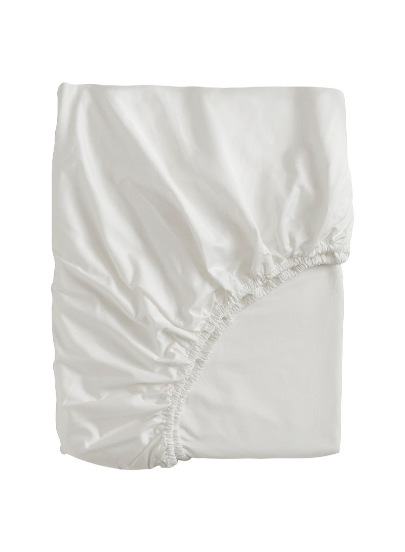 Fitted sheet, Dark Grey 90x200 cm - Image 1