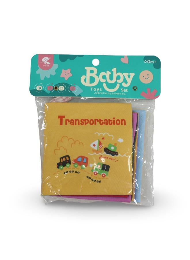 OKO Baby Toys Transportation Soft Activity Book - Image 2
