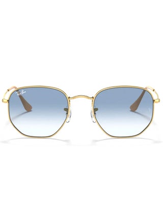 Unisex Hexagonal Flat Lenses Sunglasses-Lens Size-54Mm - view 2