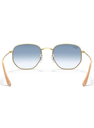 Unisex Hexagonal Flat Lenses Sunglasses-Lens Size-54Mm - view 4