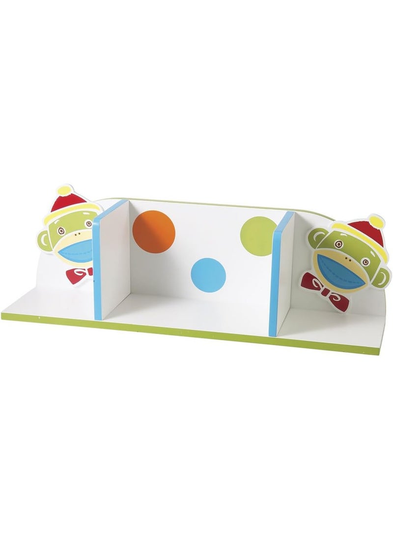Seasons Seasons Midwest Bookshelf with Builtin Bookends 