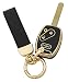 AYGUCEKE TPU Protective Key Fob Cover Case Compatible with Honda Accord Civic CRV Fit Odyssey Pilot Ridgeline CRZ Remote Key Fob Black - Image 2
