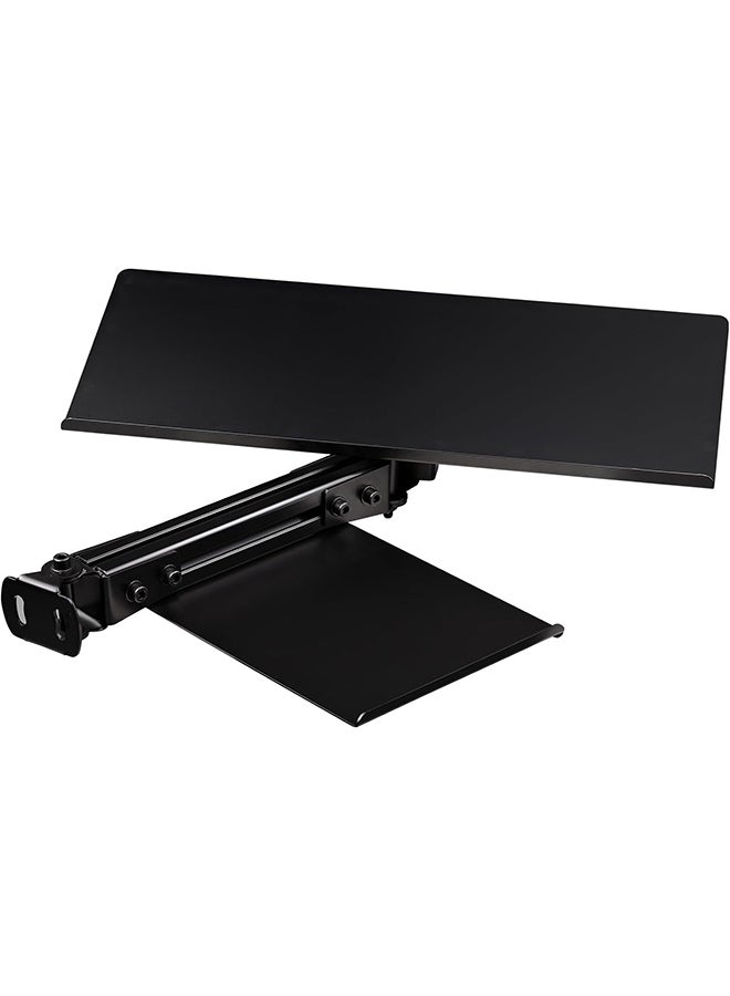 next level RACING Next Level NLR-E019 GTElite Keyboard and Mouse Tray- Black - Image 1