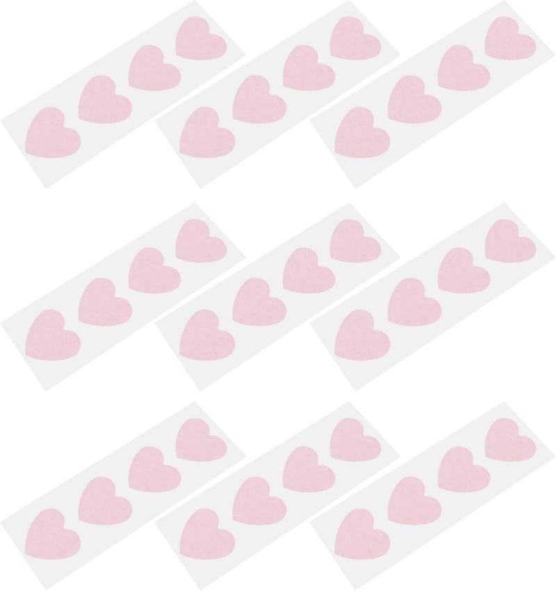 DOITOOL 50PCS Bandages Heart Shaped Breathable Patches First Aid Strips Bandages Adhesive Patches for Gentle and Pain-Free Removal 
