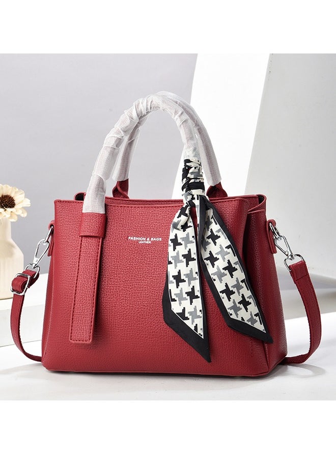 JCB CHIC New Fashion Sling Shoulder Bag Trend PU Leather Leisure Stylish Crossbody Bags,New Exquisite High Quality Hot Selling Fashion New Designed Commuter Bag(531 Red)  - Image 1