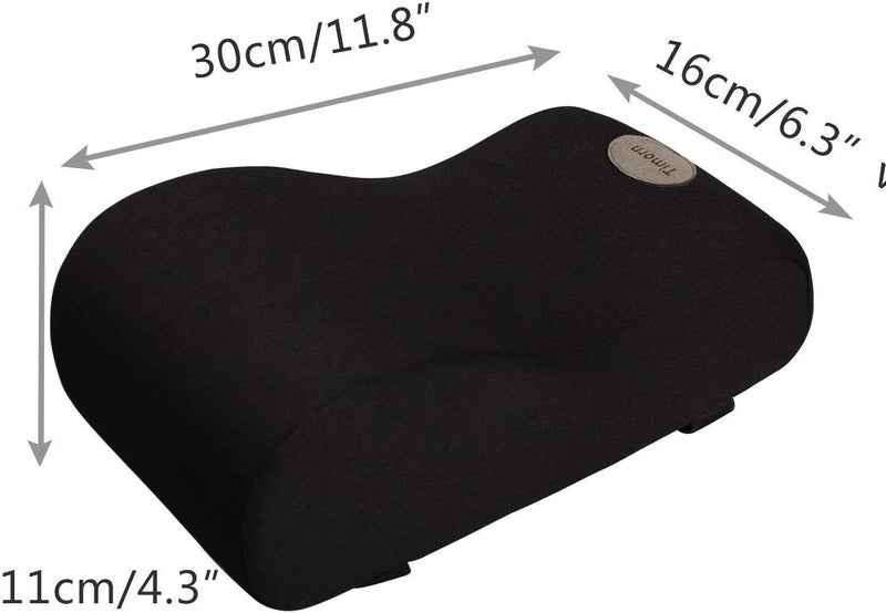 Timorn , Memory Foam Cushion Armrest Cover,Car Center Console Pillow, (Black) - Image 4
