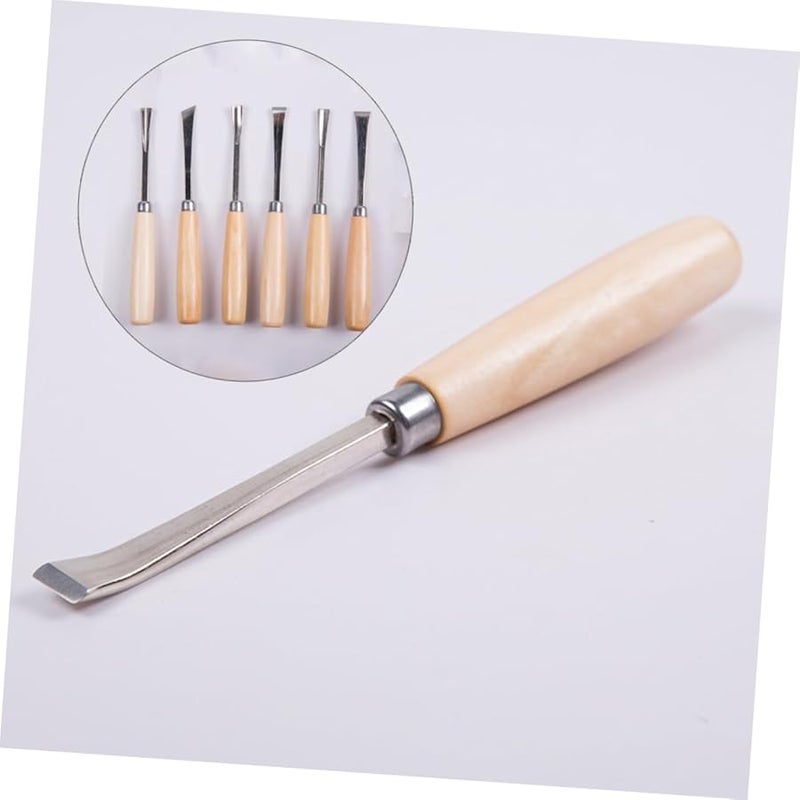 SEWACC 12 Pcs Wood Carving Chisels Set Professional Sculpture Knives for Cutting - Image 5