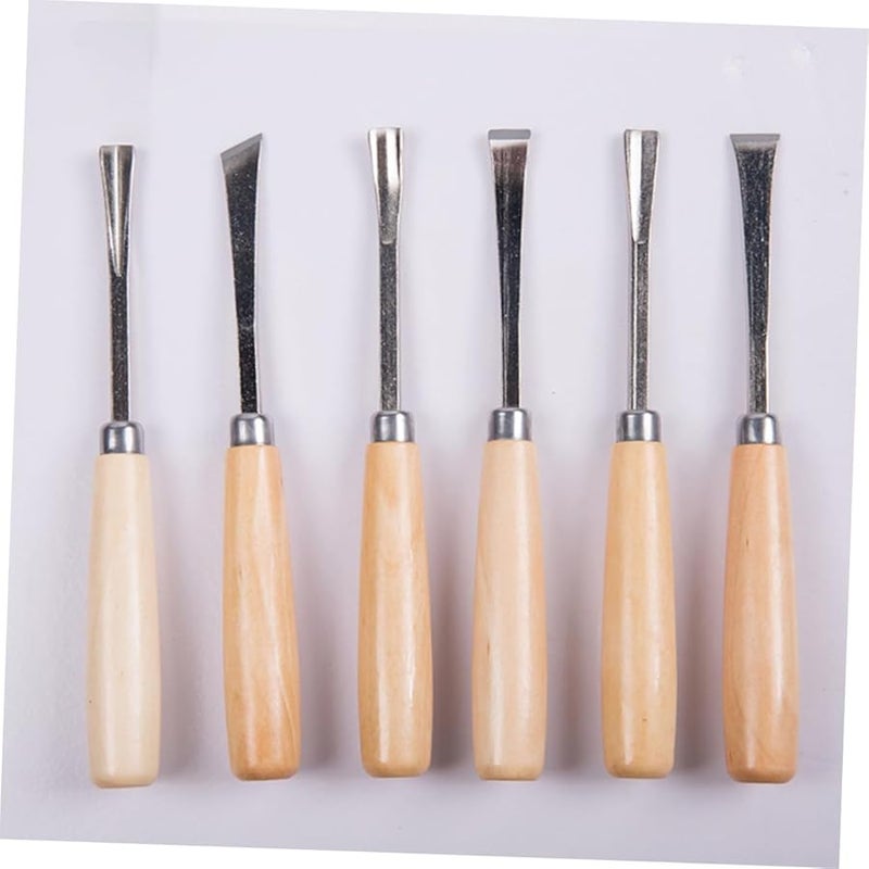 SEWACC 12 Pcs Wood Carving Chisels Set Professional Sculpture Knives for Cutting - Image 4