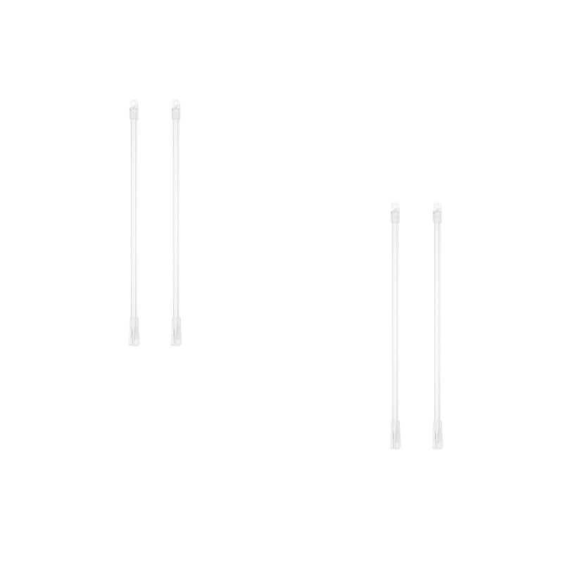 4 pcs Blind Wands Blind Opener Sticks Replacement Curtain Pull Rod Wands - Image 2