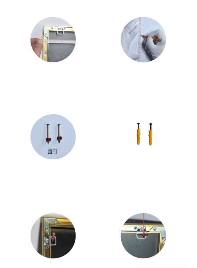 إسكدنيا لوحة حائط مضيء بتصميم شجرة بونساي ذهبية مع إضاءة LED عصرية - Image 3