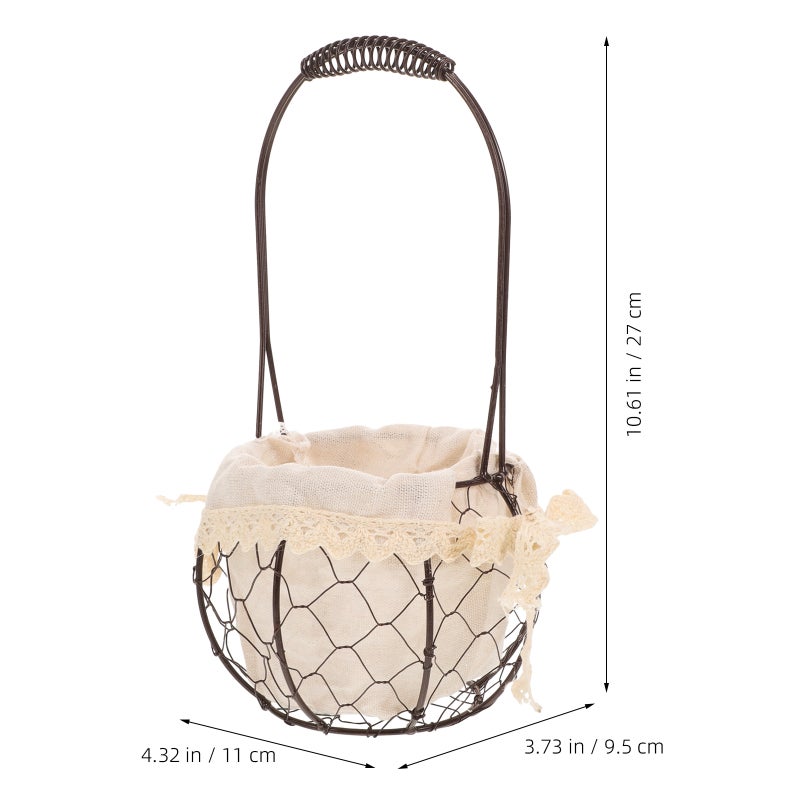 🏠 سلال أسطوانية متعددة الاستخدامات من الأسلاك لتخزين وتنظيم المنزل - Image 2