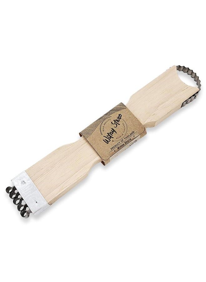 WitnyStore Thai Tools Kitchen Coconut Scraper Shredder Vintage Grater Hand Wooden - Image 5