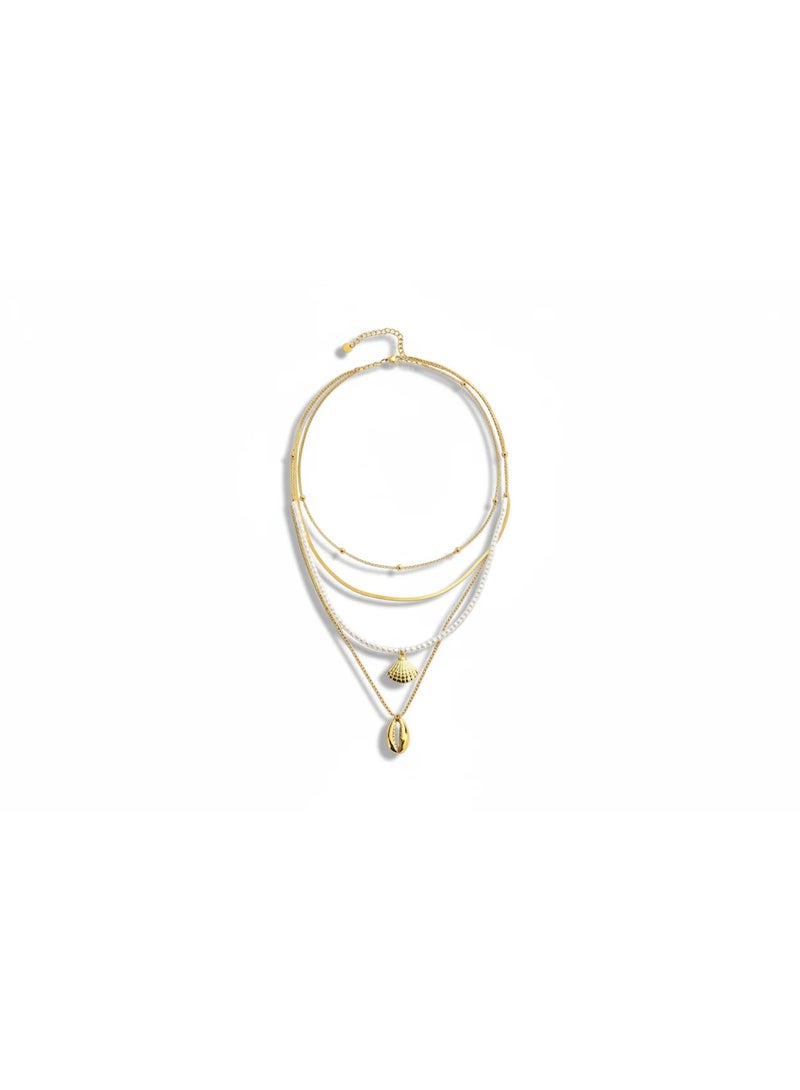 Bariq The Sahra Layered Necklace - Tarnish Free - Image 1
