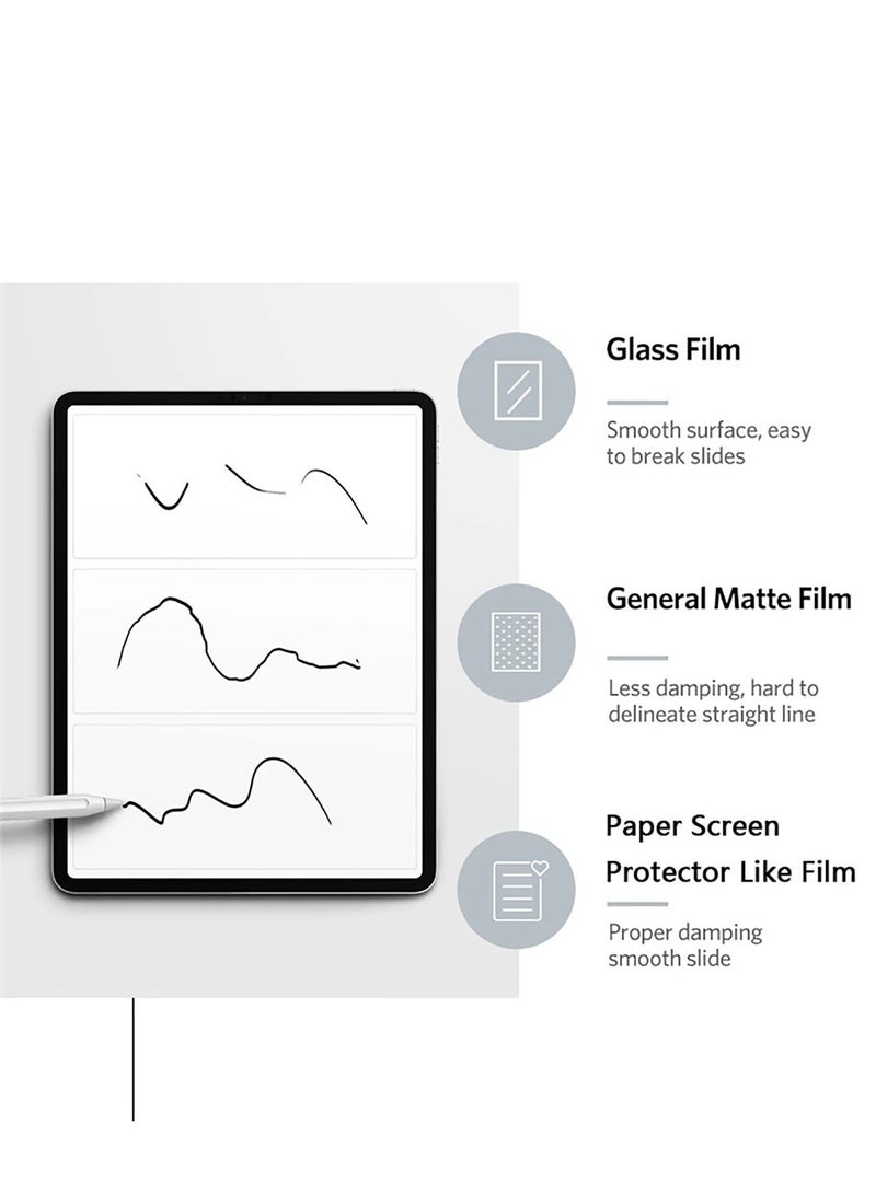 Compatible with Huawei MatePad 11.5 S 2024 Screen Protector Paper Film 11.5 Inch Paper-Like Film Soft For Writing or Drawing Anti-Glare  - Image 2