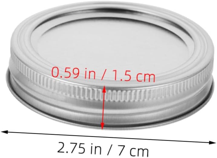 Periodic restock local SHINEOFI 12 Pcs 70mm Regular Mouth Canning Lids and Rings Metal Jar Tops Silver Split-type Storage Caps for Mason Jars Home Kitchen Use All usage compatible Any KSA address orderable Modern practical shape Room to room portable All-round unified build Regulated warehouse storage All item simple matching build In-Kingdom stored commodity Stackable design All governorates deliver Economical varied design options Bulk storage easy optimized build Local & cross border ship compatible Multi-purpose fine material Multi-use well-engineered build Individual & group usable Advanced minimal build Heat resistant Sufficient order stock Home & professional compatible Wide range usage design Multi-demand compliant quality Big & small space compatible Efficiency boosted construction - Image 2