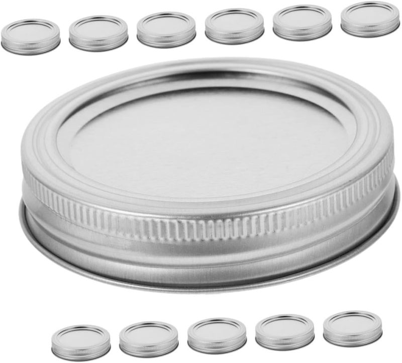 Periodic restock local SHINEOFI 12 Pcs 70mm Regular Mouth Canning Lids and Rings Metal Jar Tops Silver Split-type Storage Caps for Mason Jars Home Kitchen Use All usage compatible Any KSA address orderable Modern practical shape Room to room portable All-round unified build Regulated warehouse storage All item simple matching build In-Kingdom stored commodity Stackable design All governorates deliver Economical varied design options Bulk storage easy optimized build Local & cross border ship compatible Multi-purpose fine material Multi-use well-engineered build Individual & group usable Advanced minimal build Heat resistant Sufficient order stock Home & professional compatible Wide range usage design Multi-demand compliant quality Big & small space compatible Efficiency boosted construction - Image 1
